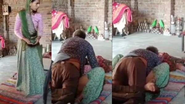 Old Sarpanch screwing Bihari village wife when husband away